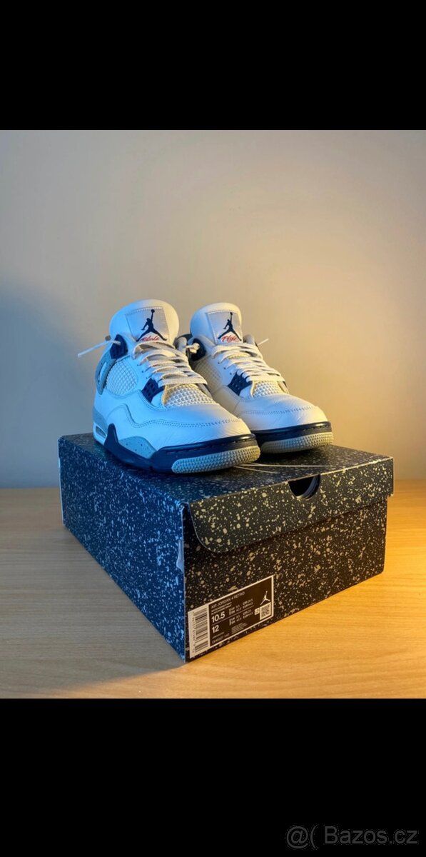 JORDAN 4 MIDNIGHT NAVY - 7