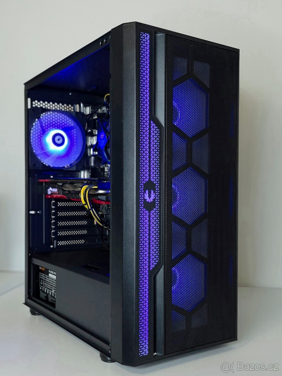 Herní PC, GTX 1070 8GB, Intel i3-9100, 16GB RAM, NWMe, WIN11 - 7