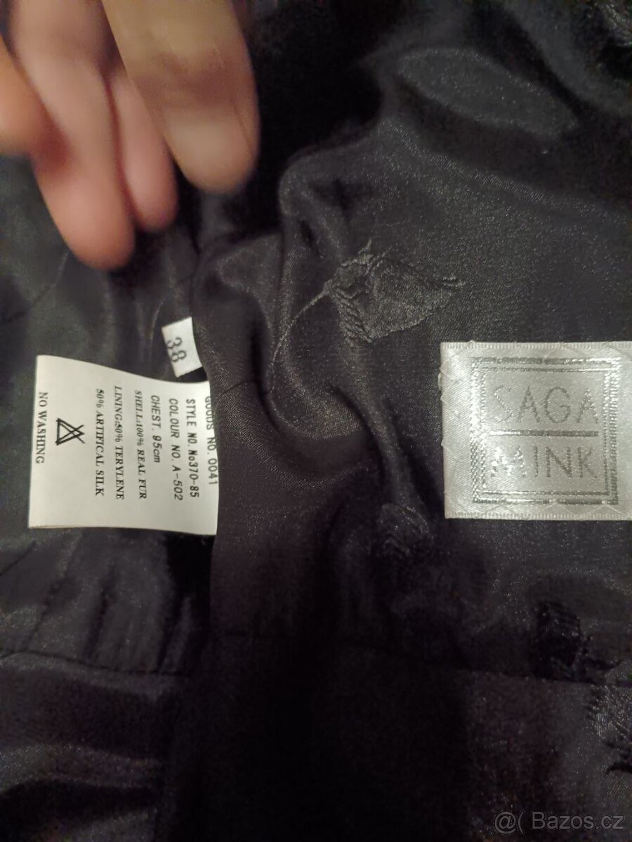 Norkový kožich, unikátní paleto, SUPERB Quality - 7