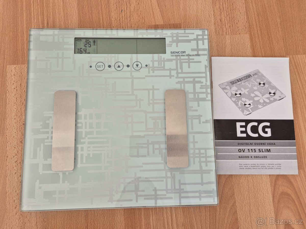 Chytrá váha (+tuk,voda,svaly) - jako nová, návod - 7