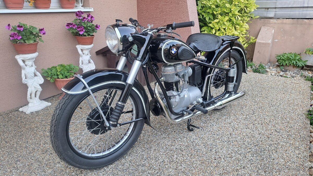 BMW R 25/2 1953 velké brzdovy štíty - 7