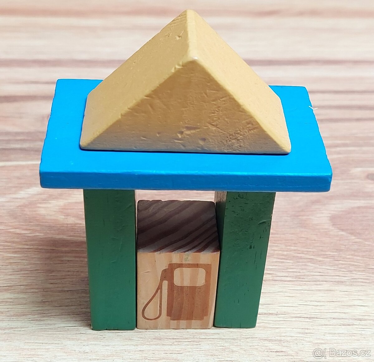 Dřevěná vláčkodráha, vláčky a doplňky - 7