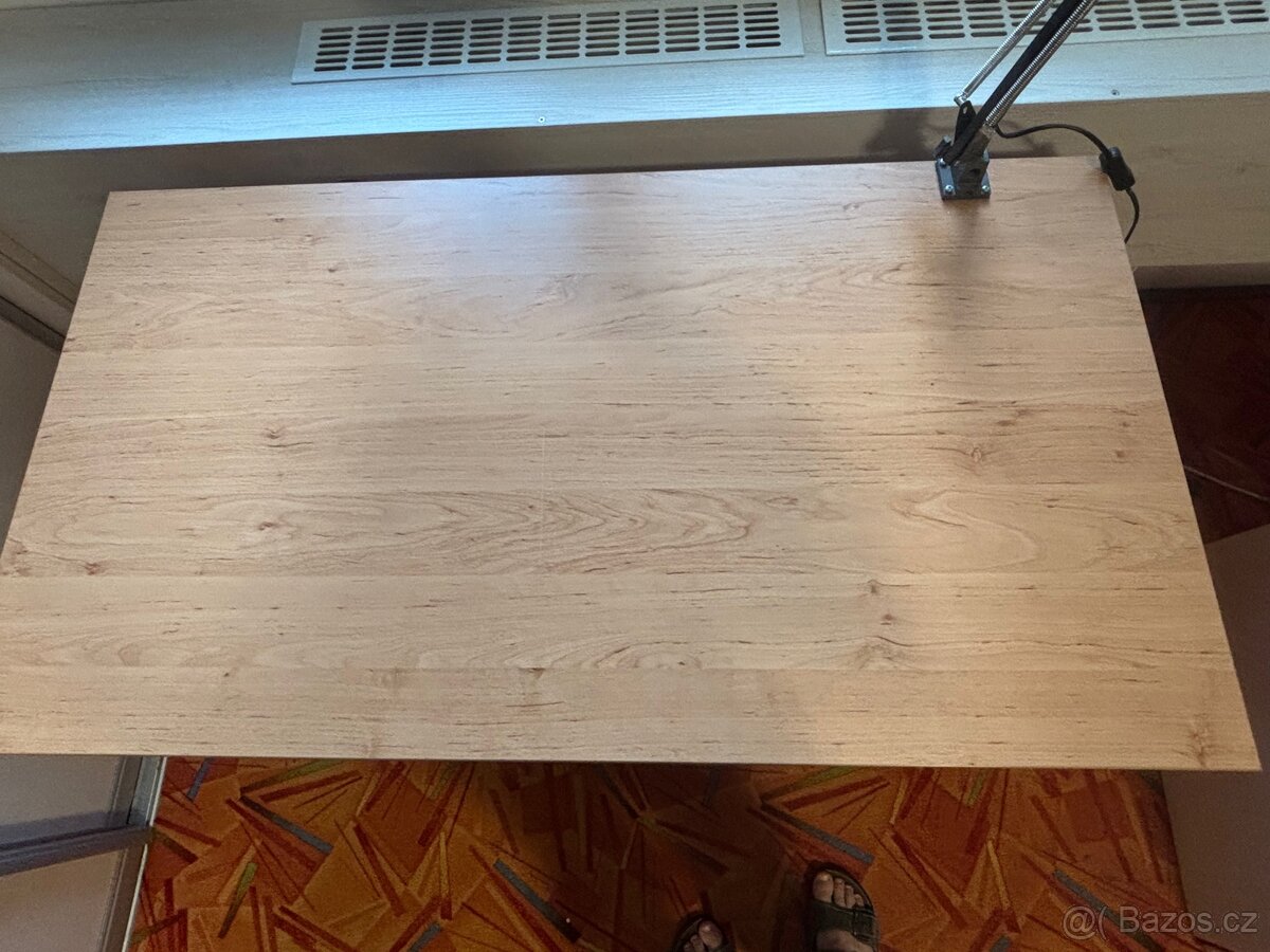 Psací stůl pro děti, 110 x 60 x 74 cm, dřevěný - 7