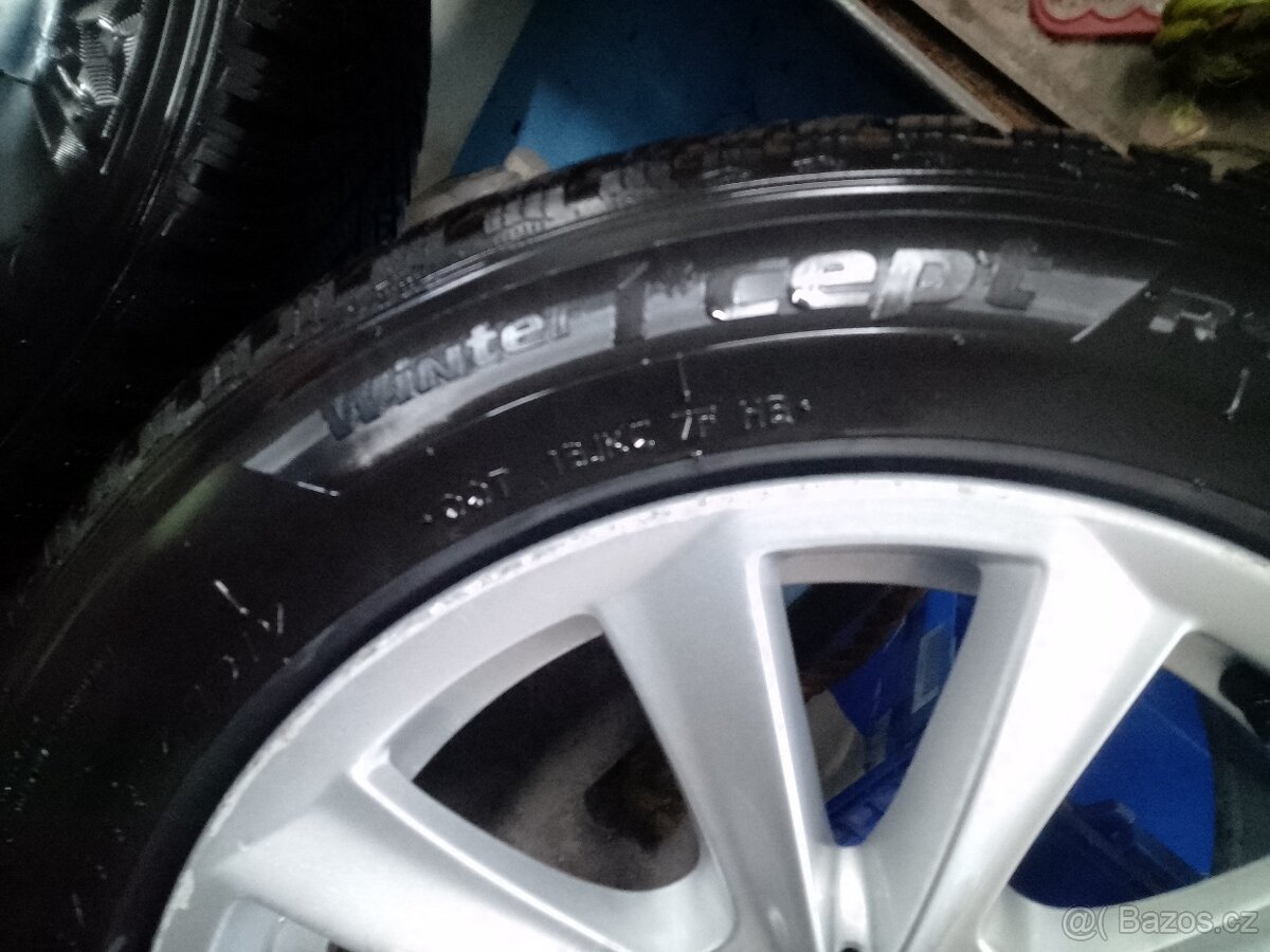 BMW ALU R17 zimní Hankook 225/55 R17 - 7