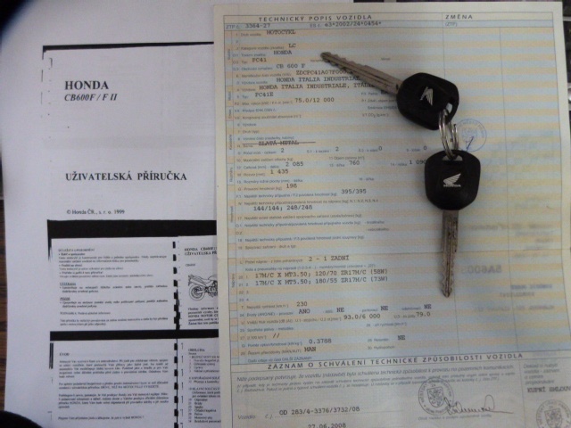 Honda cb 600 - 7