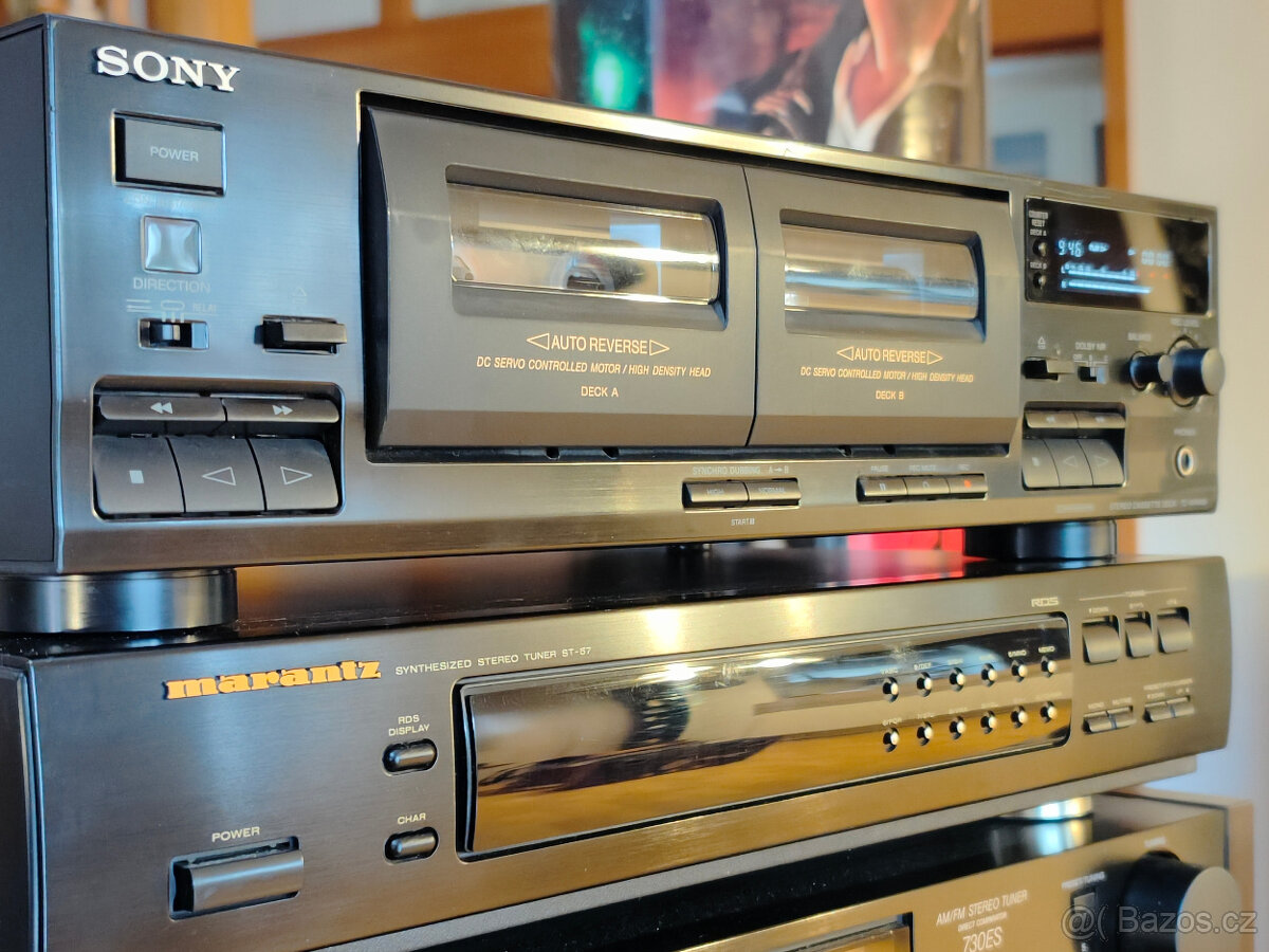 Sony TC-WR465 Double Cassette Deck - 7