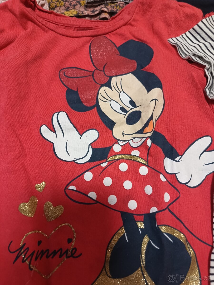 Set dívčího oblečení vel. 98 H&M, C&A, Lindex... - 7