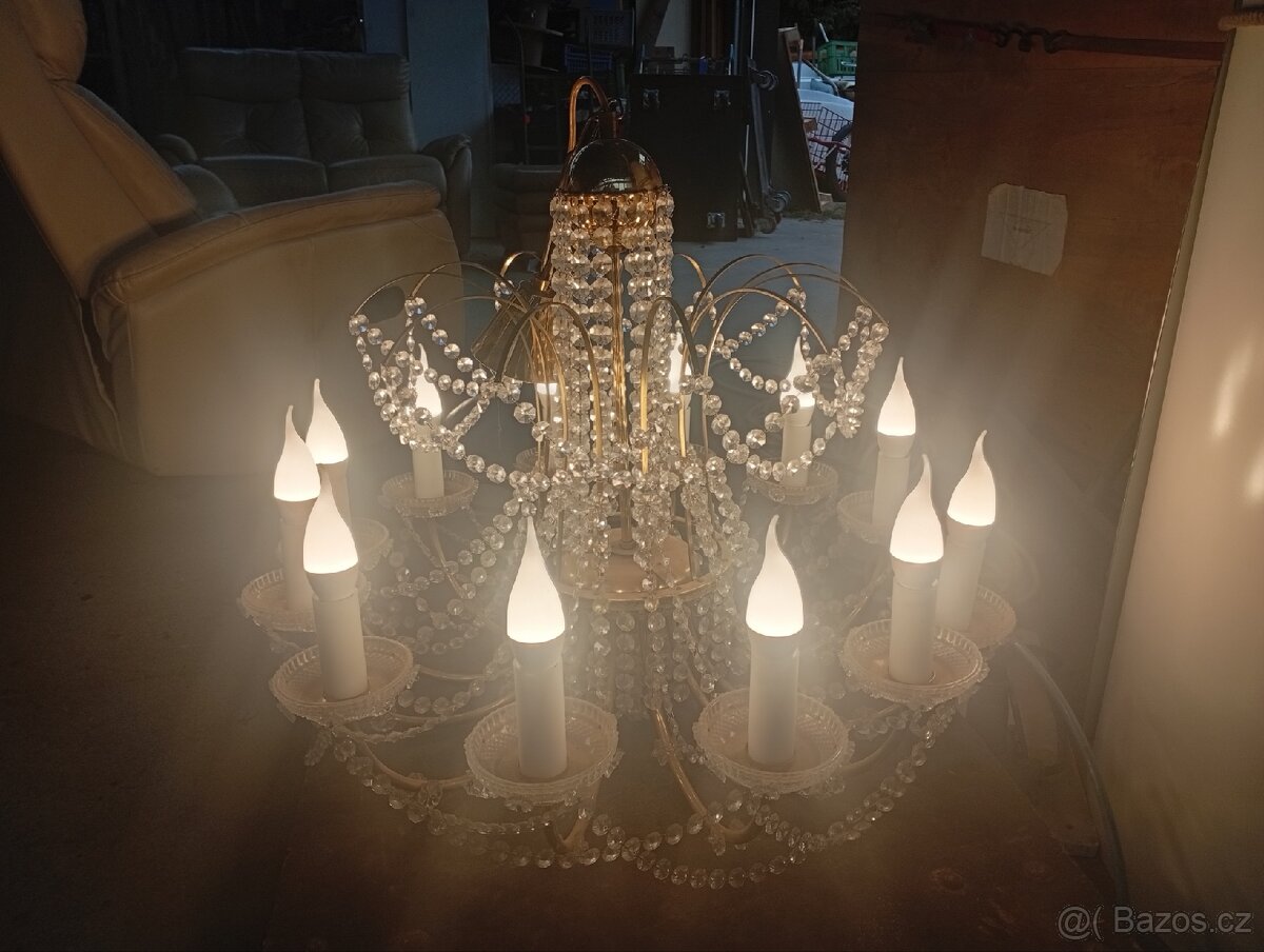 Prodám krystalový lustr - 7