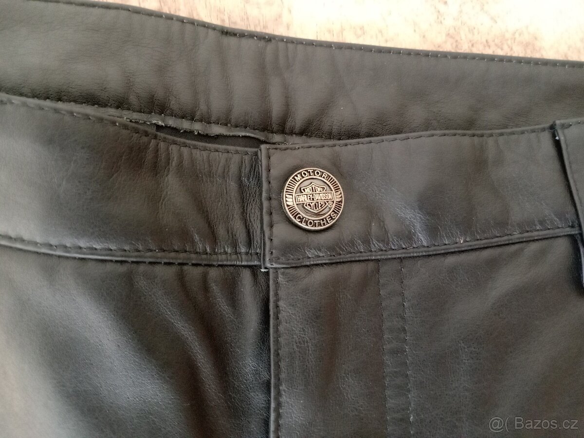 Harley Davidson kožené kalhoty - 7