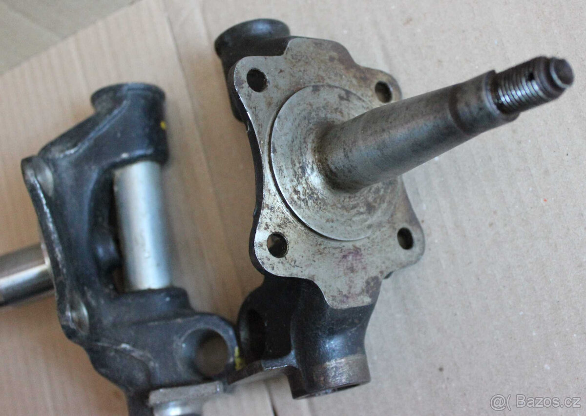 Nový levý+pravý čep kola škoda 1000/1100MB - 7