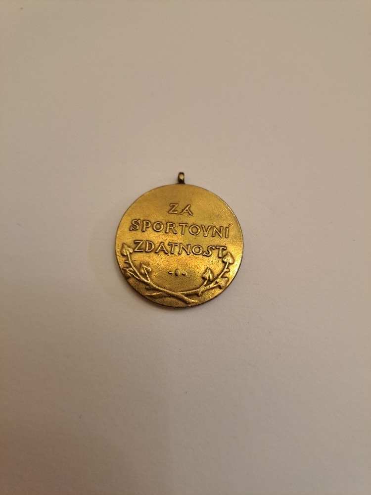 STARÉ MOSAZNÉ MEDAILE ZE 30.let - 7