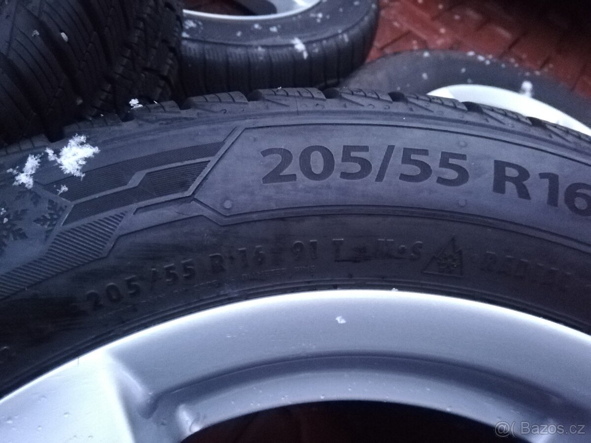 zimní alu Škoda Octavia III 205/55/16 Barum - 7