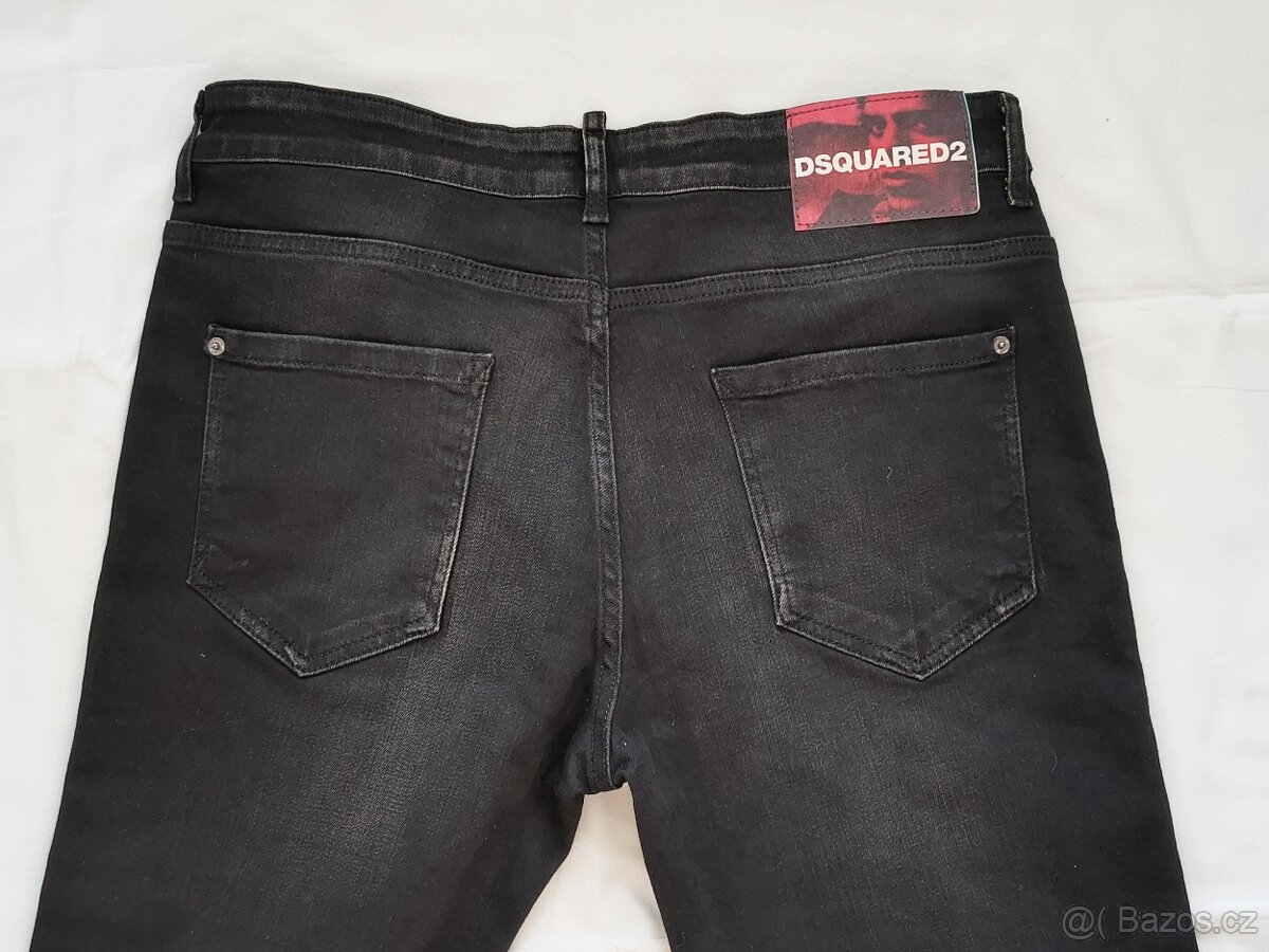 Prémiové pánské džíny DSQUARED2 - vel. 54 - 7