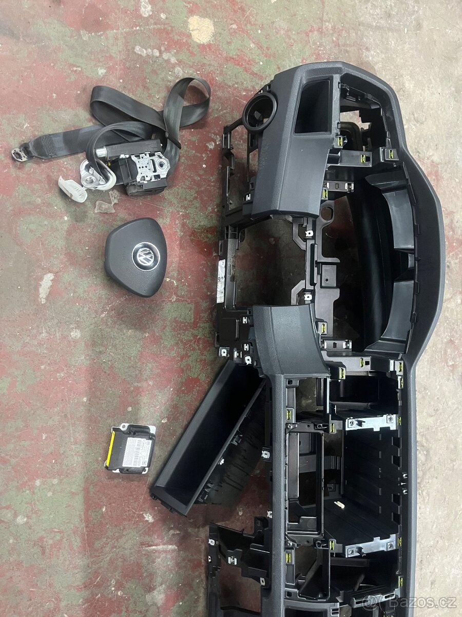 Transporter T6 T5 airbagová sada, palubní deska - 7