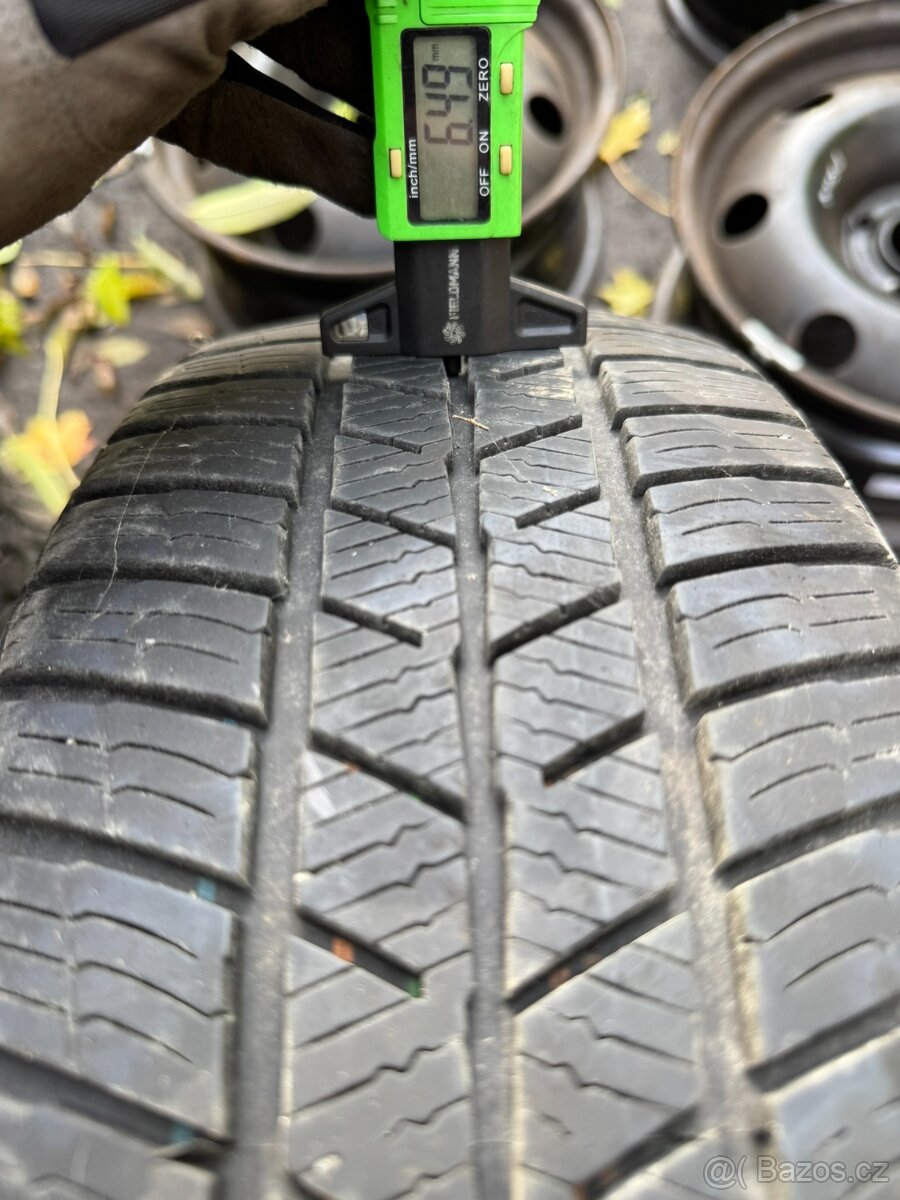 908. 4x zimní barum 185/60 r15 ( cca 6,5 - 7 mm) - 7