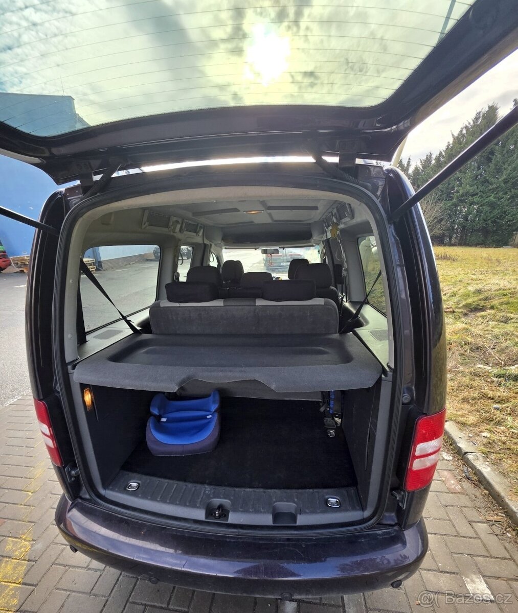 VW CADDY MAXI 1,6 TDI - 75 kW, 7 MÍST, PARK. SENZORY - 7