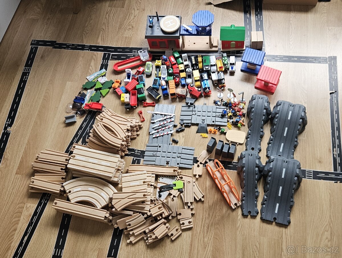 Dřevěné koleje a vláčky ATD - 7