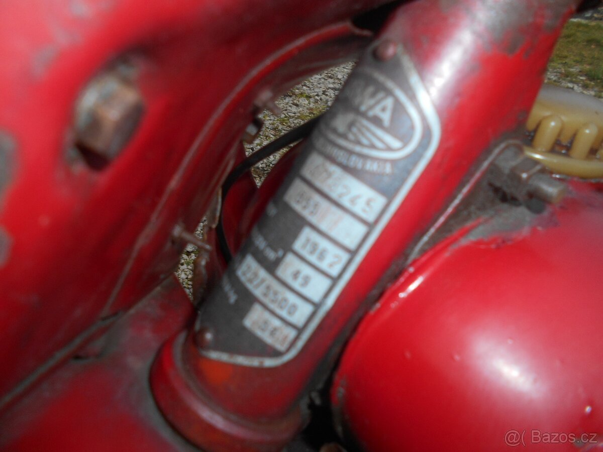 Jawa 555 deluxe r.v.1962 - 7