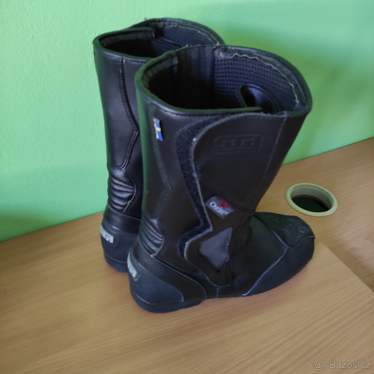 Prodám dámskou koženou bundu+ kalhoty+ boty PSI Hubik - 7