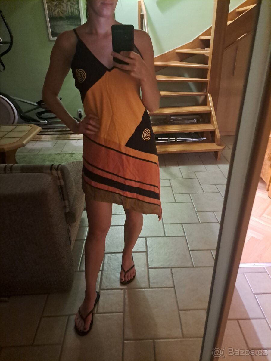 Letní šaty ruční výroba - Španělsko - 7