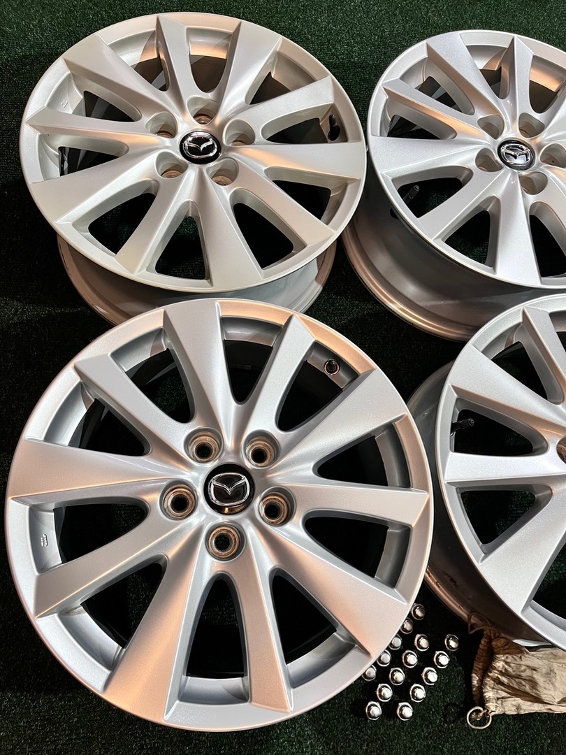 5x114,3 R17 Mazda CX originál Alu - ET 50, výborný stav - 7