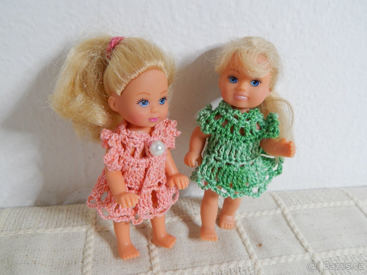 Ruční práce háčkované šatečky pro Evičku - Barbie - 7