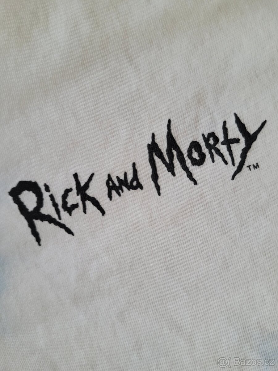 Nové pánské tričko Rick & Morty zn. H&M, vel. L-XL - 7
