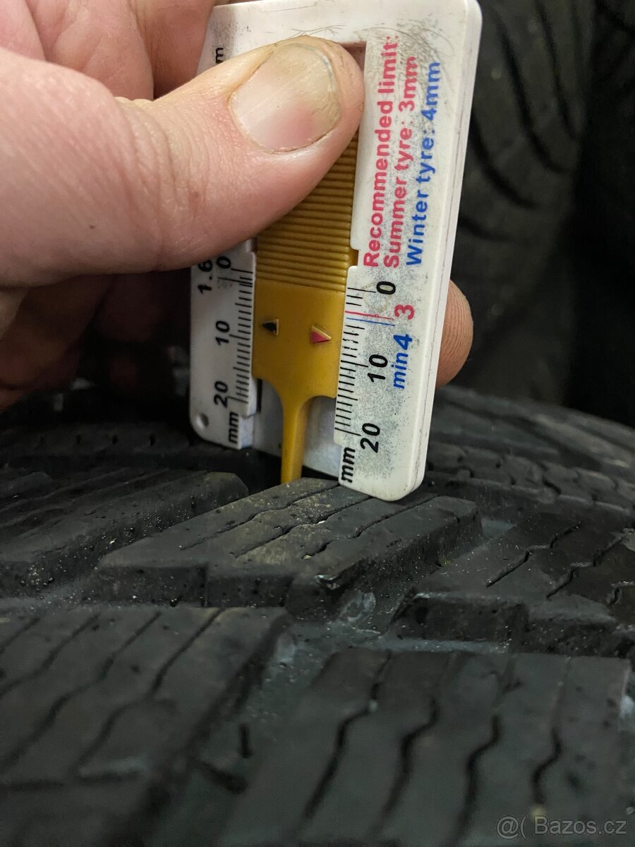 5x105 7J ET41 Dezent TR + 215/60 R17 zimné - 7