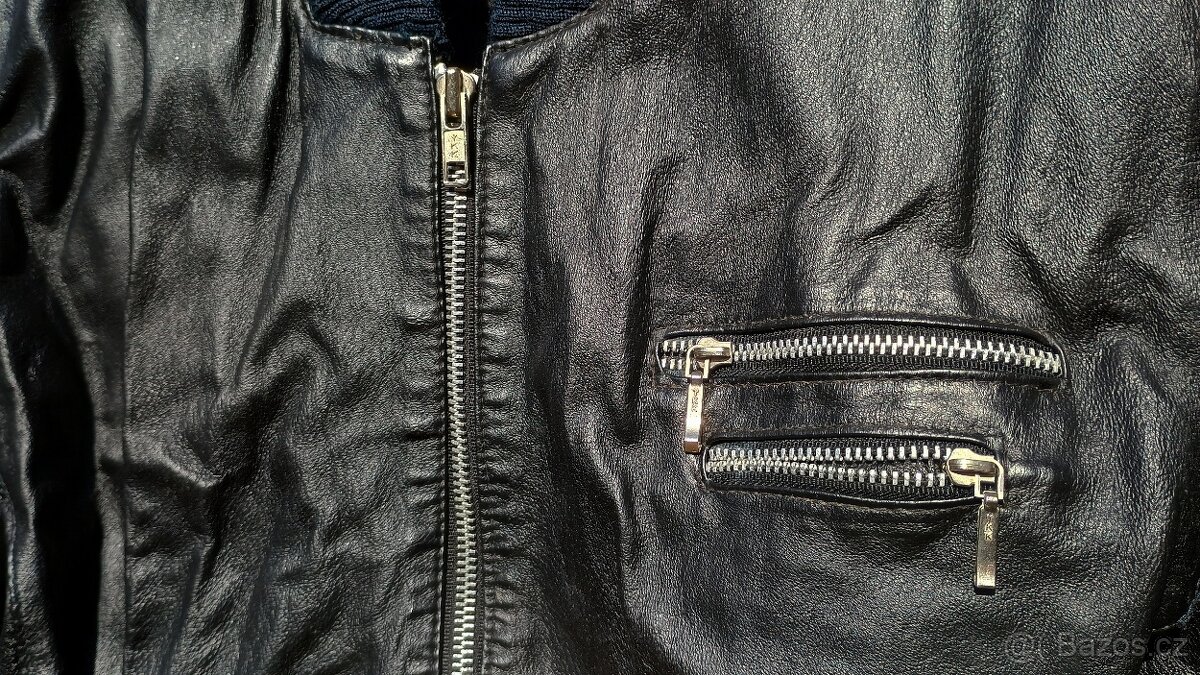 Cropped Leather Jacket 38/M - 7