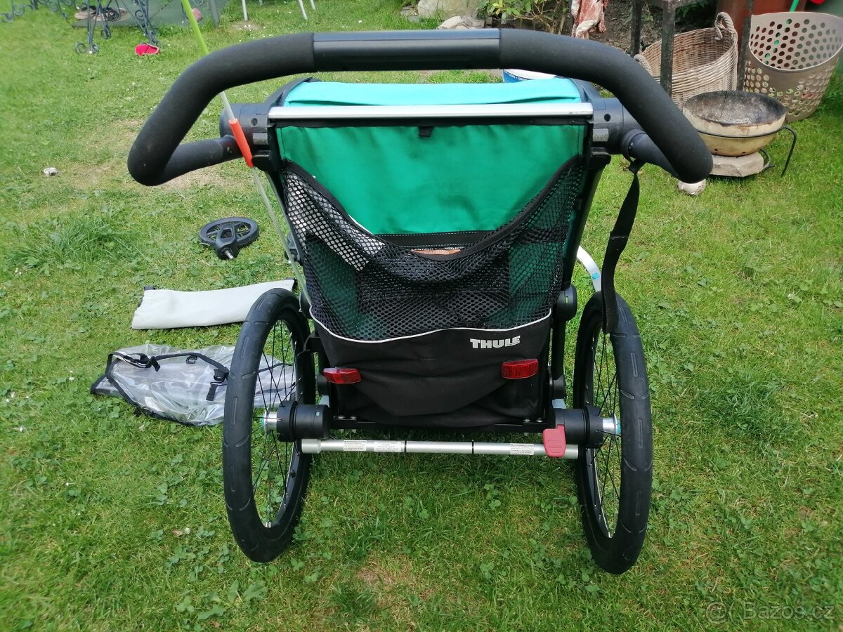 Thule Chariot lite 1 - vozík za kolo + Jogging set - 7