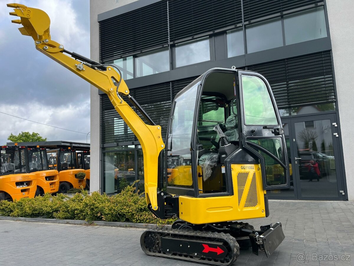 Minibáger GG1100JC Koncoročná AKCIA + Dovoz GRÁTIS - 7