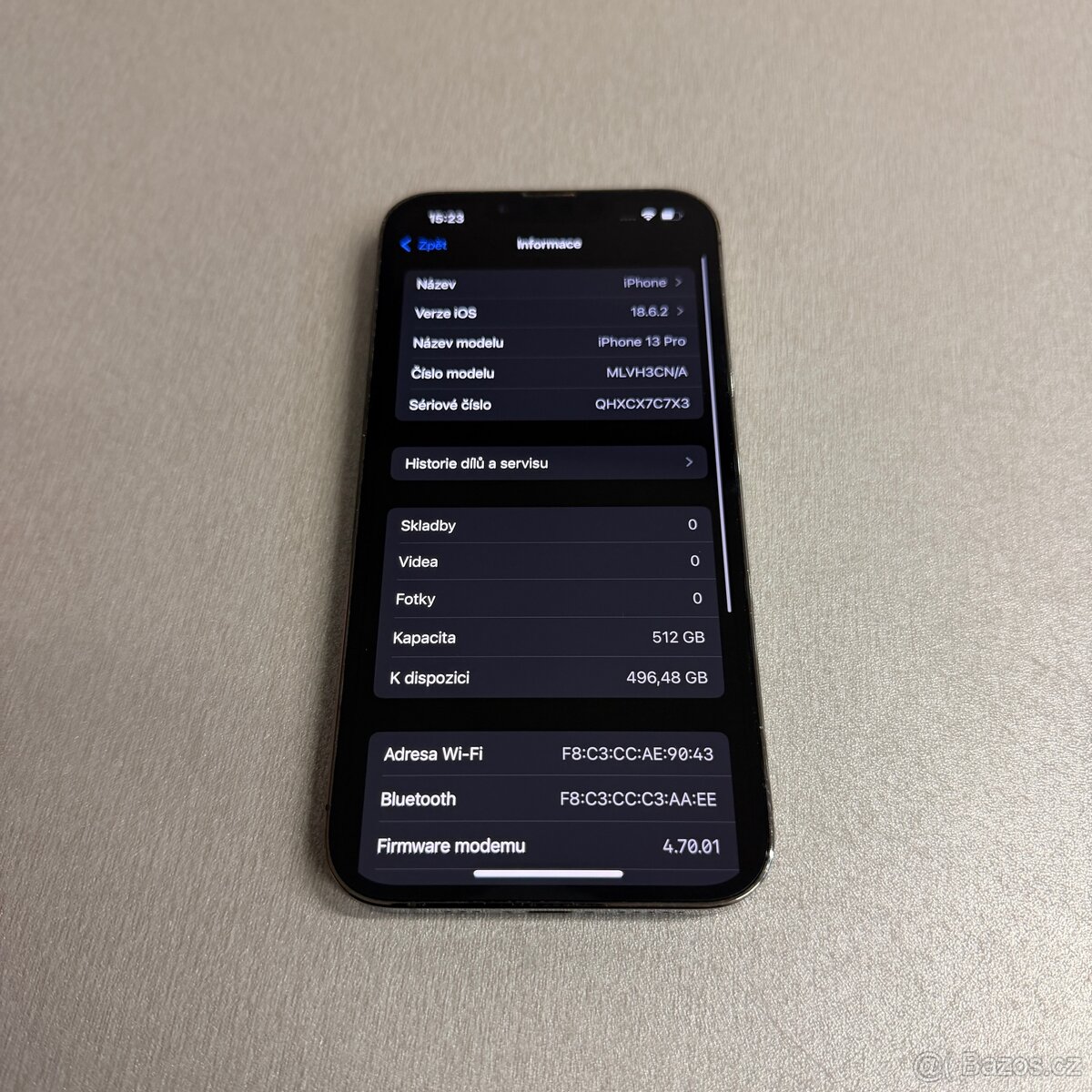 iPhone 13 Pro 512GB šedý, pěkný stav, 12 měsíců záruka - 7