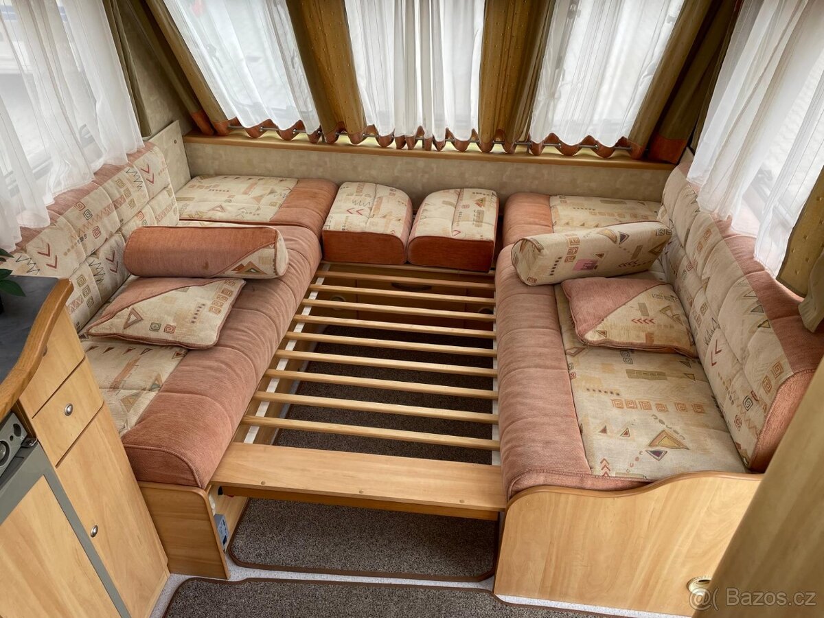 Sprite Cirrus 500, 4 osoby,el.pojezd,bojler,velká nádrž,stan - 7