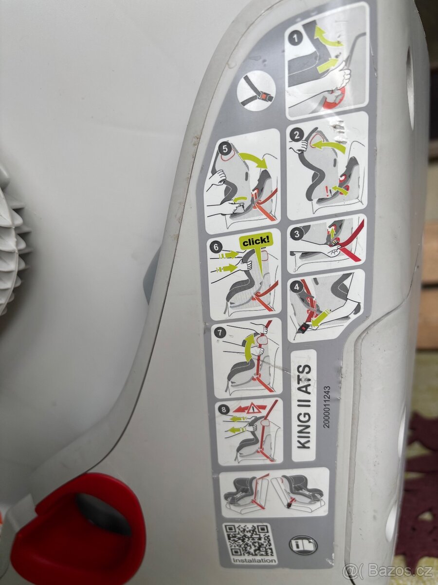 Britax Römer King 2 červená - 7