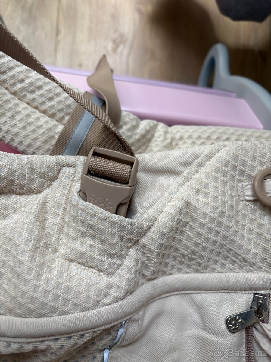 Nosítko Ergobaby Adapt SoftFlex Mesh – Natural Beige - 7