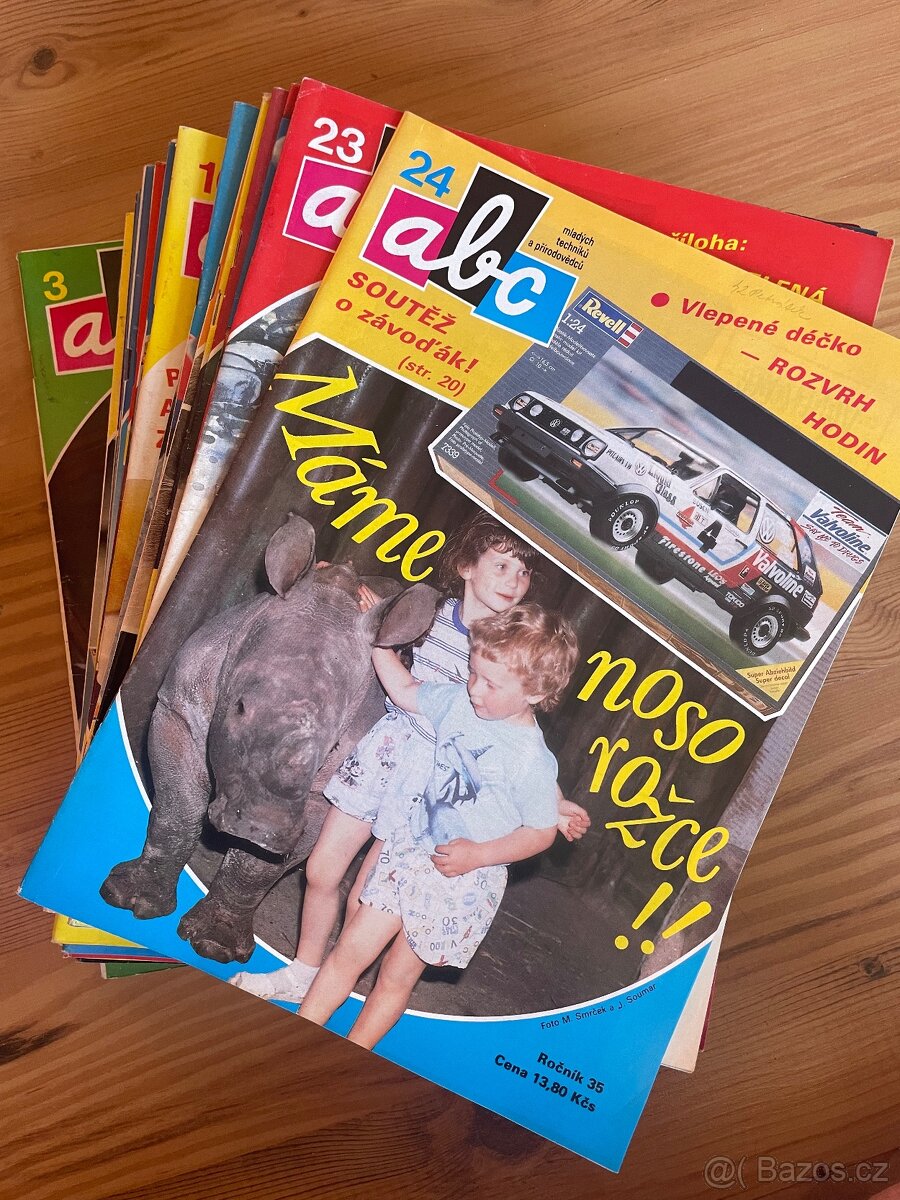 abc časopisy - různé ročníky - 7