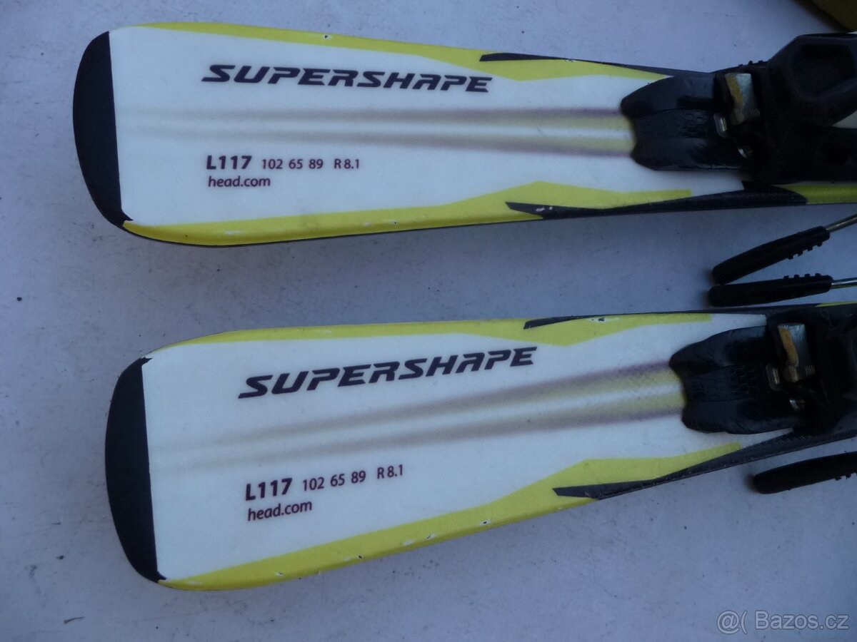 345. Detske lyže HEAD - 117cm + boty FISCHER 35 eu SET - 7