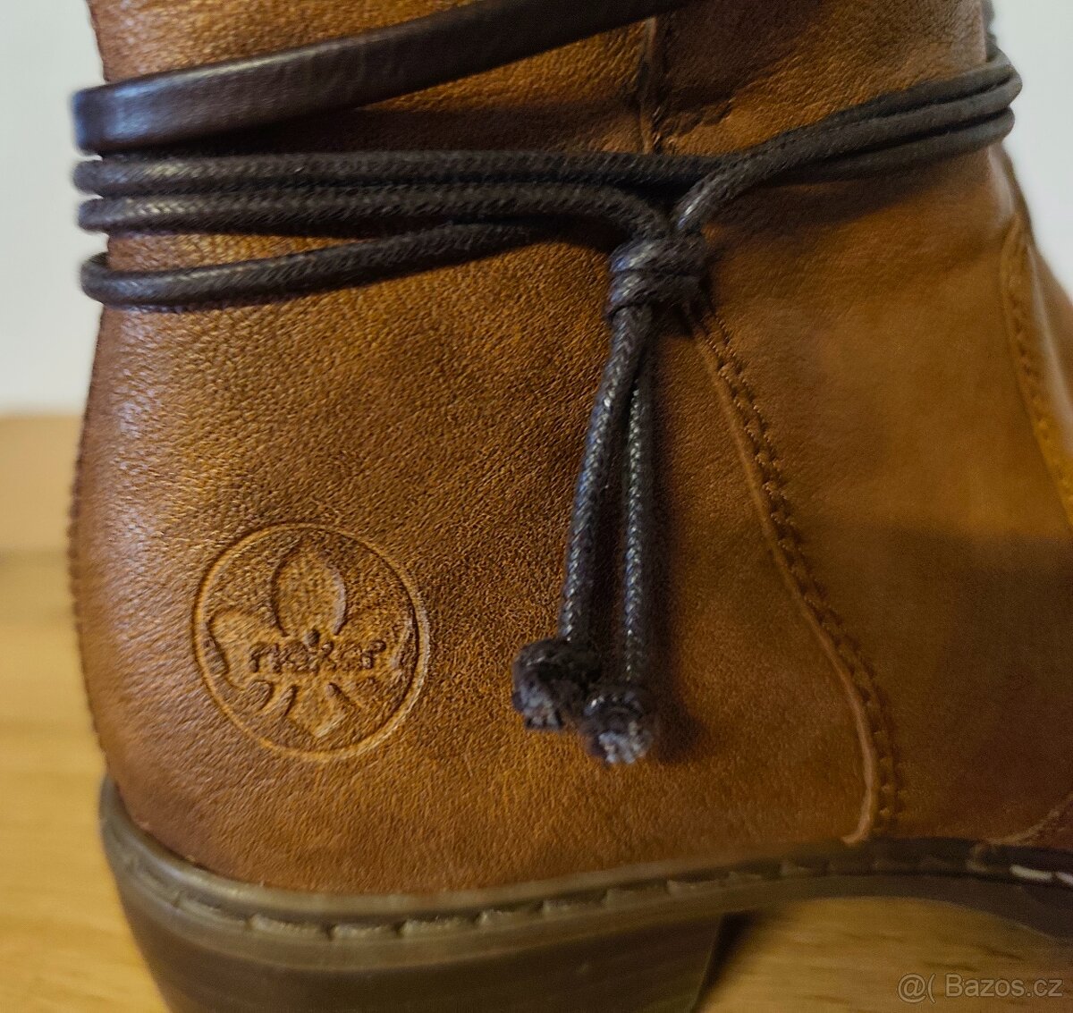 Dámské zateplené polokozačky Rieker 37 - 7