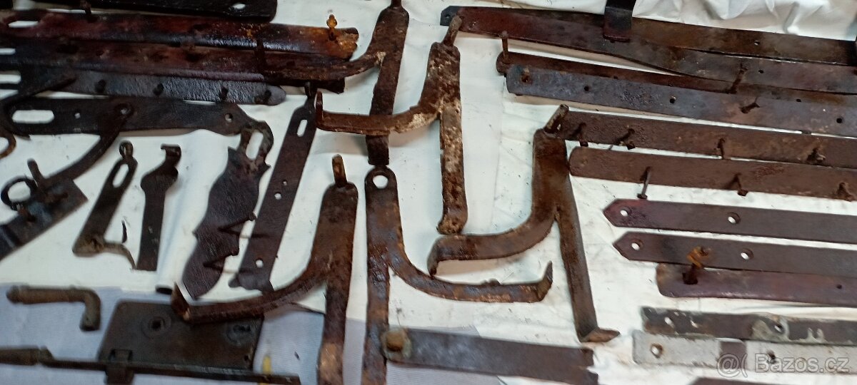 Staré kování panty.... - 7