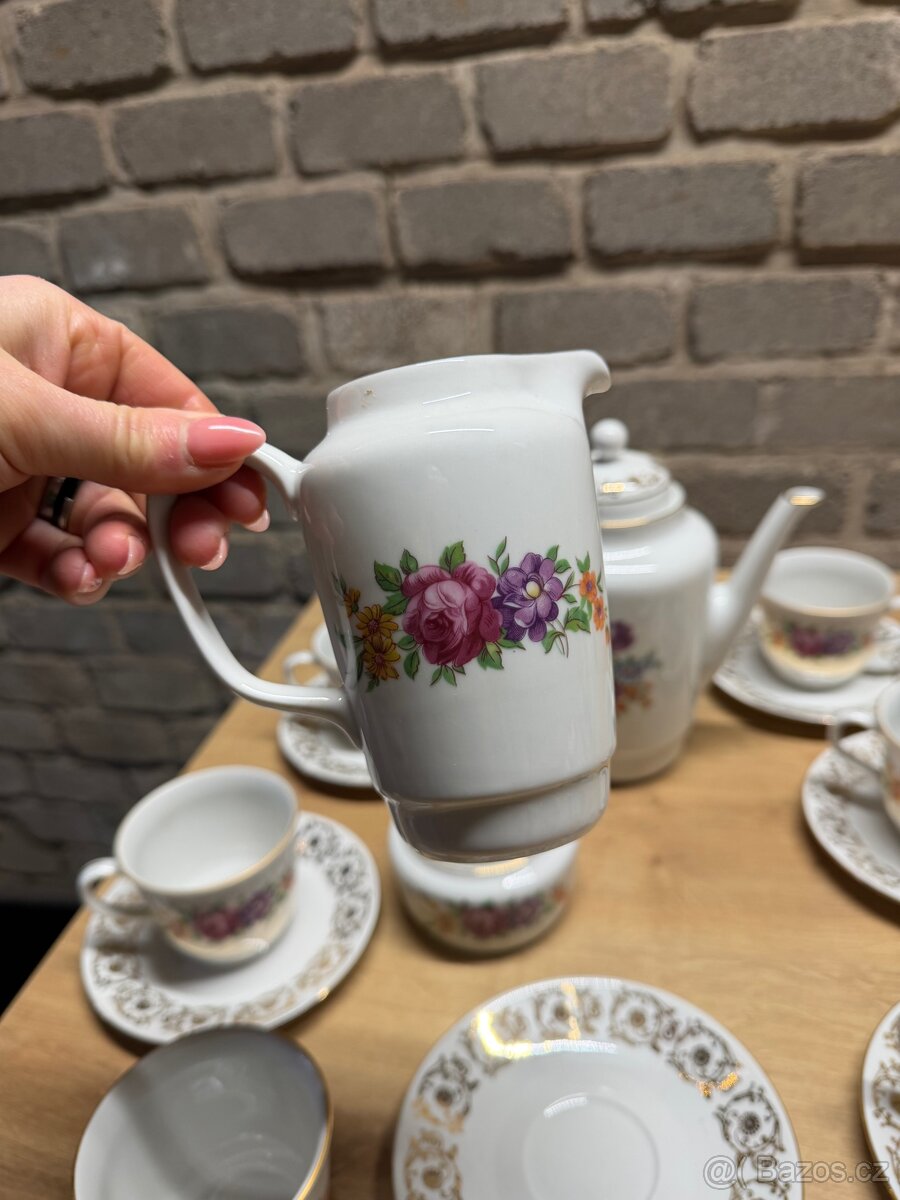 Vintage kávový servis MZ Czechoslovakia - 7