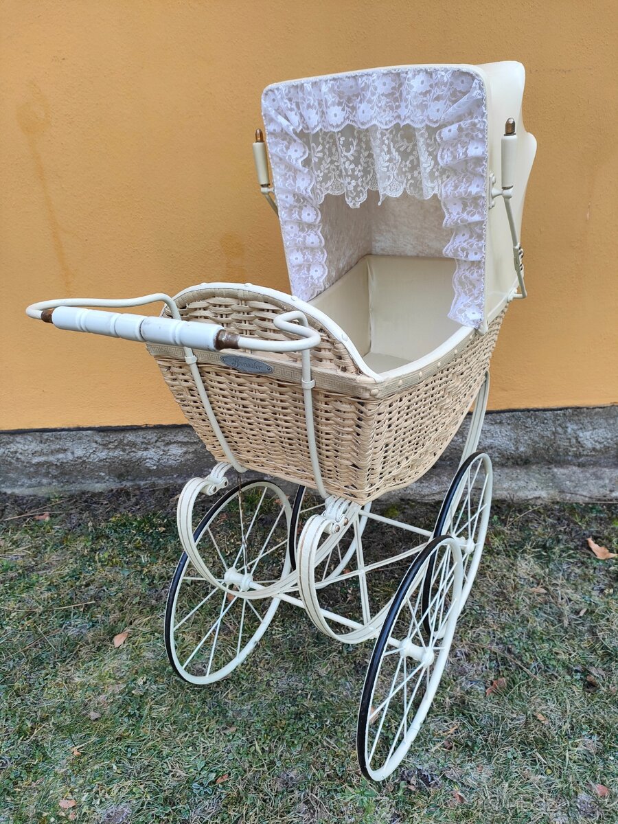 Starožitný kočárek pro panenky č. 911 - 7