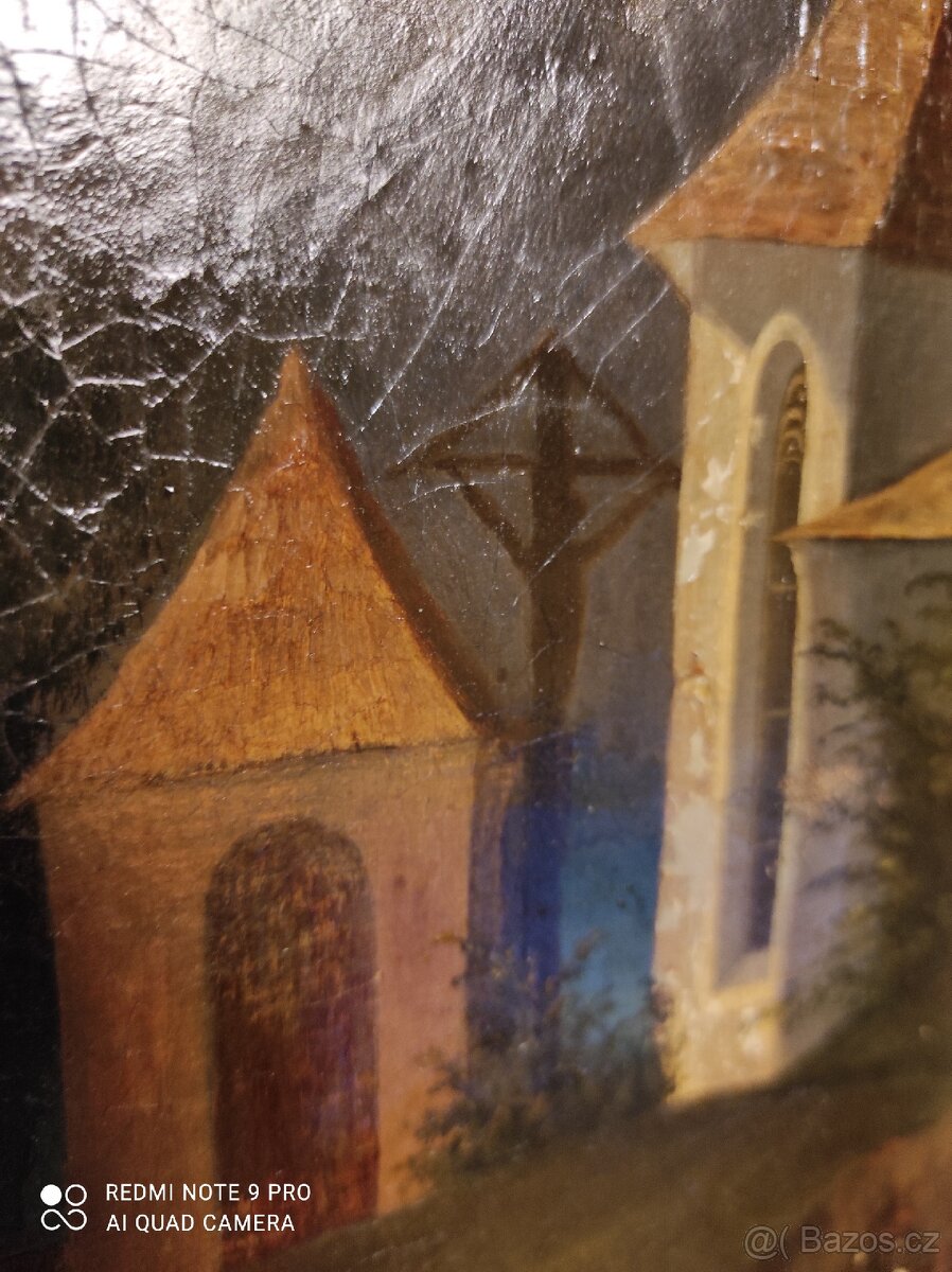 Obraz olej na plátně 44 x 36 - 7