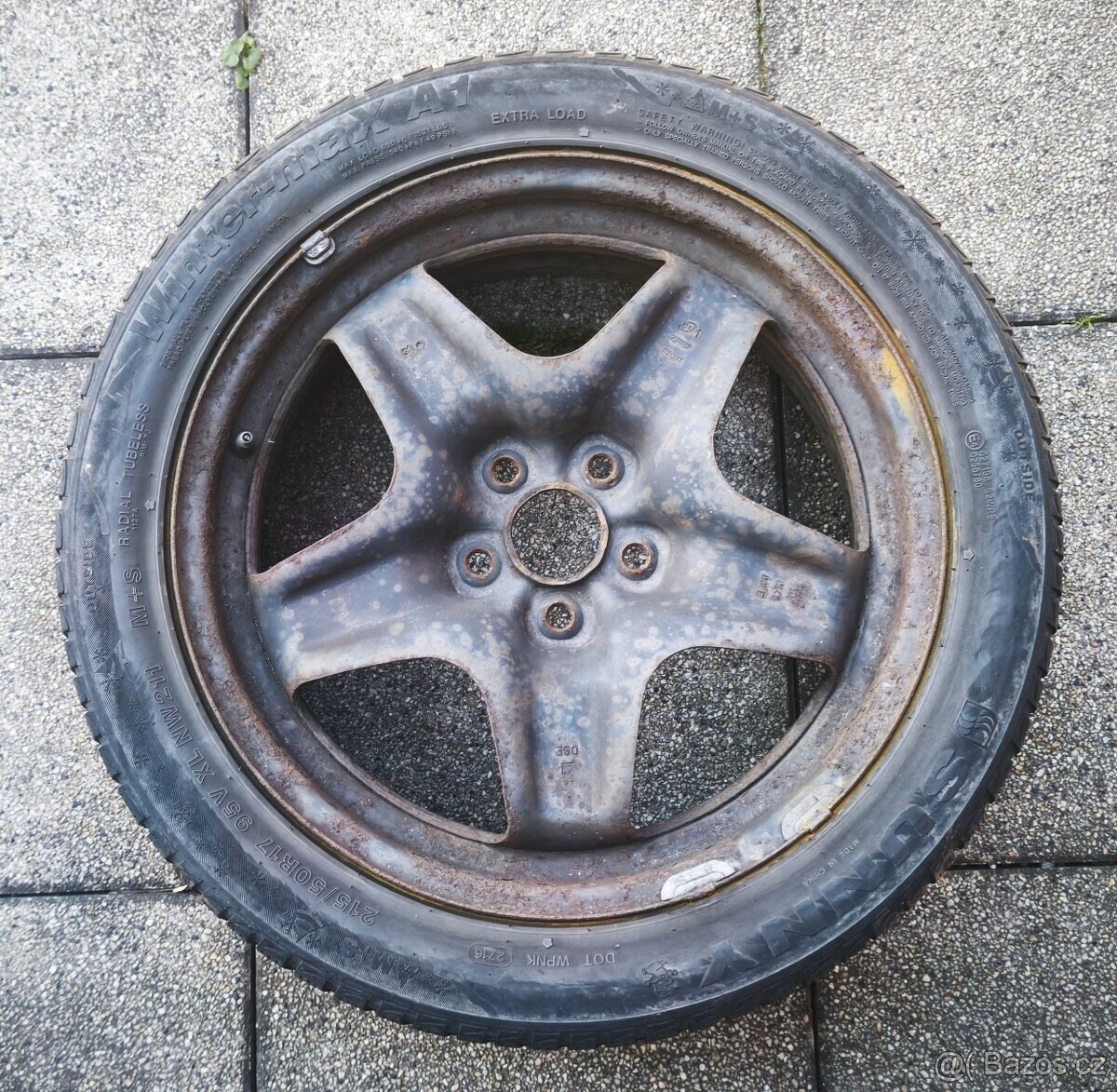 Sada originálních kol Opel 7Jx17 H2 - 7