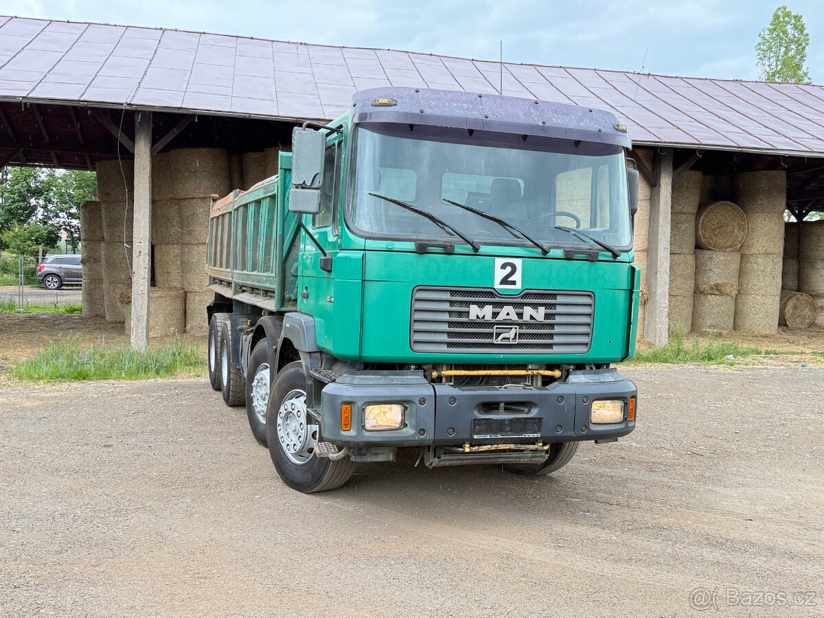 MAN 32.414 8x4 MANUAL EURO 2 - 7