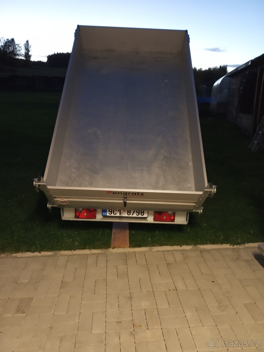 přívěs brzděný a sklápěcí - 7