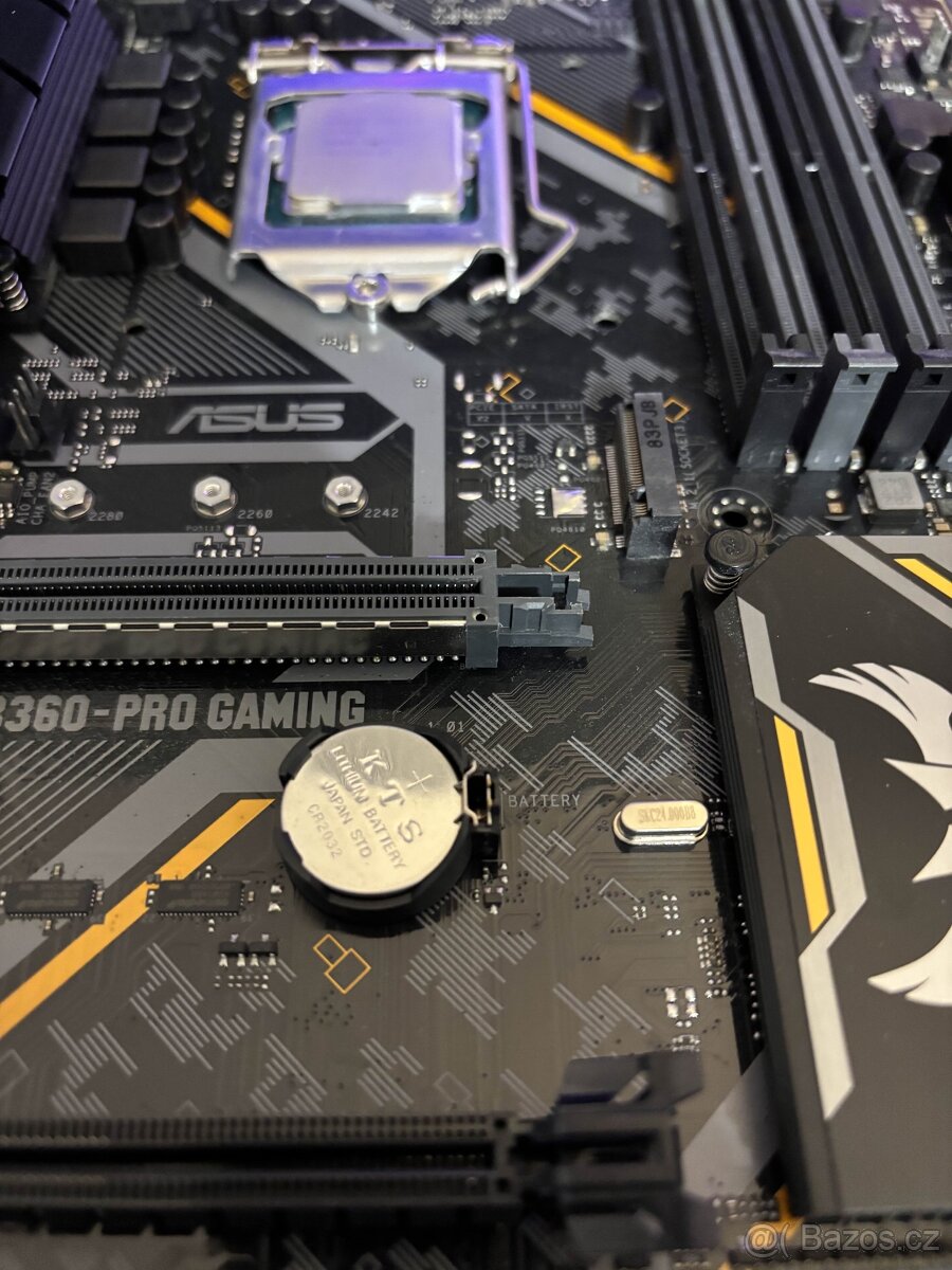 Herní komplet CPU + základní deska + chladič + Intel Optane - 7