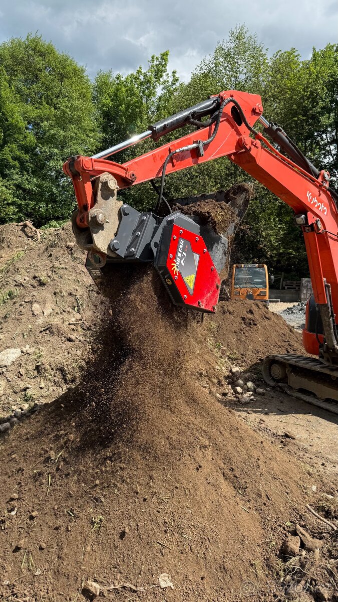 Třídící lžíce na bagr - 7