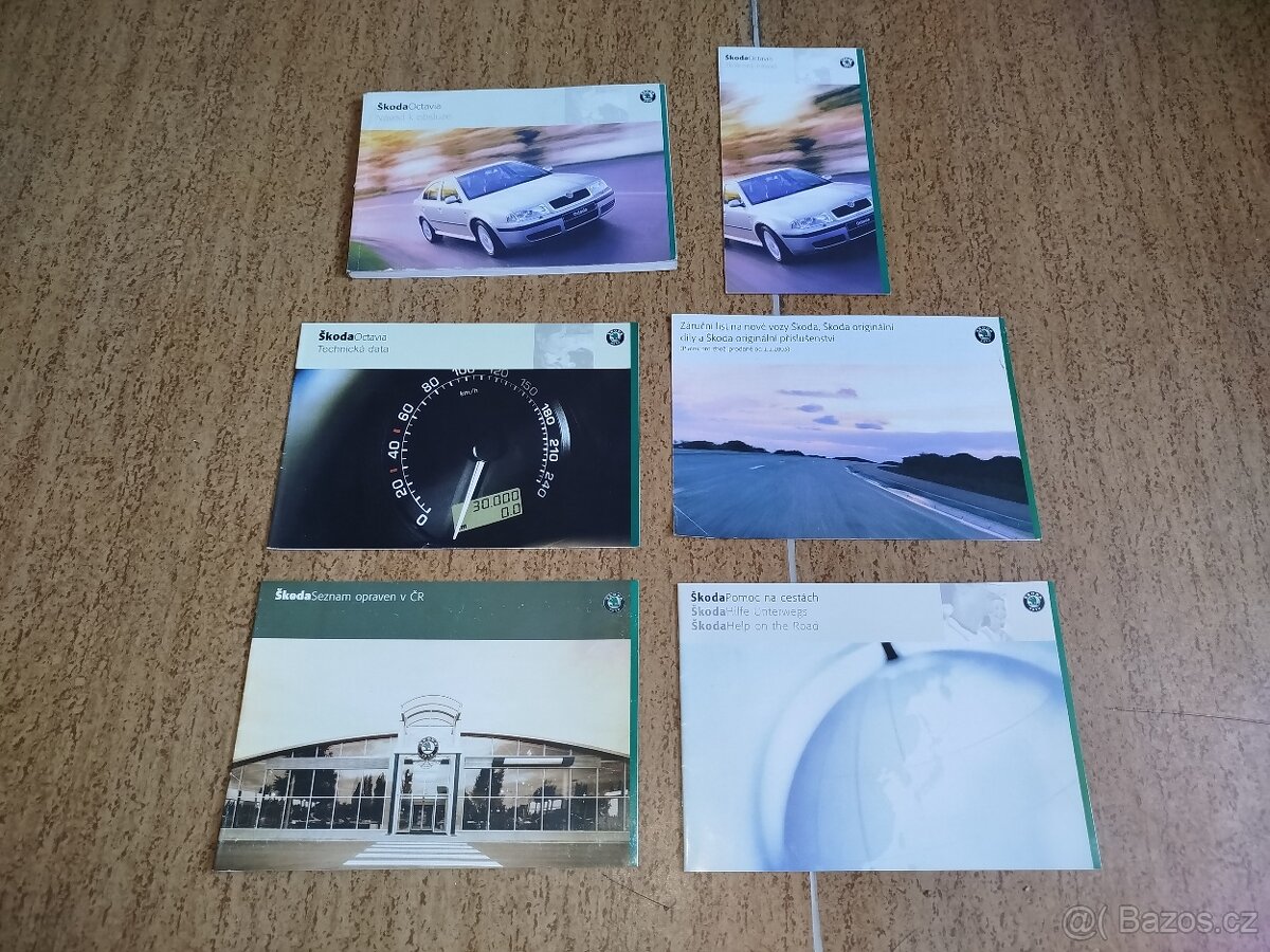 Manuály/prospekty/časopisy auta - 7