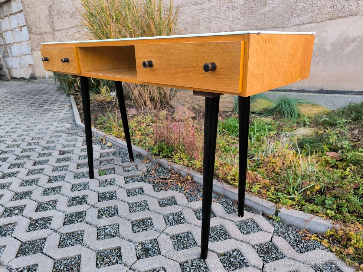 Retro toaletní stolek Mojmír Požár - 60. léta - 7