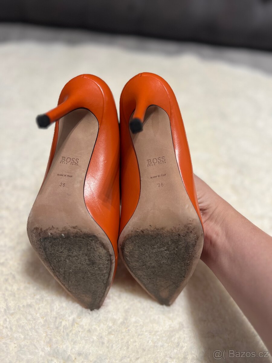 Lodičk Hugo Boss vel 36 kůže - 7